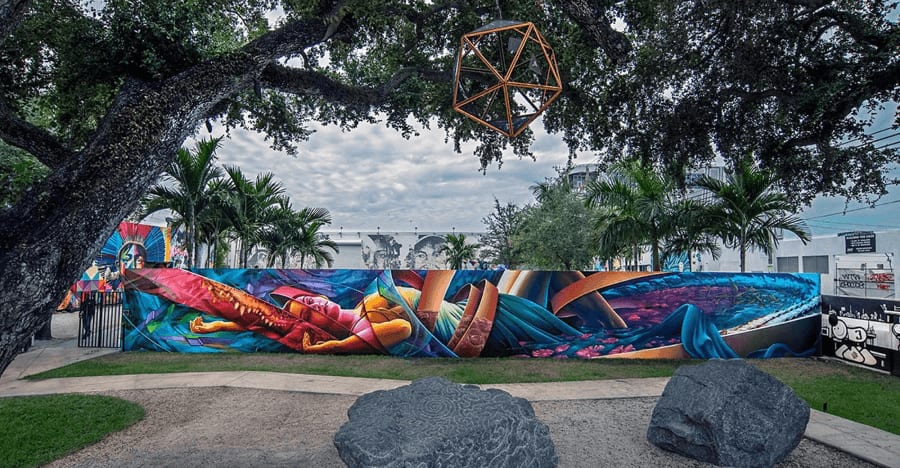 ashop crew mural at Wynwood Walls