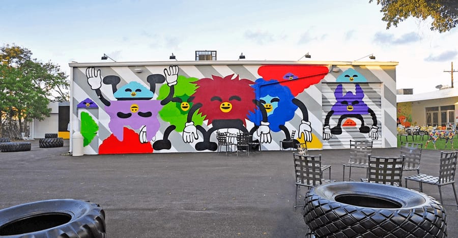 Ben Jones mural at Wynwood Walls