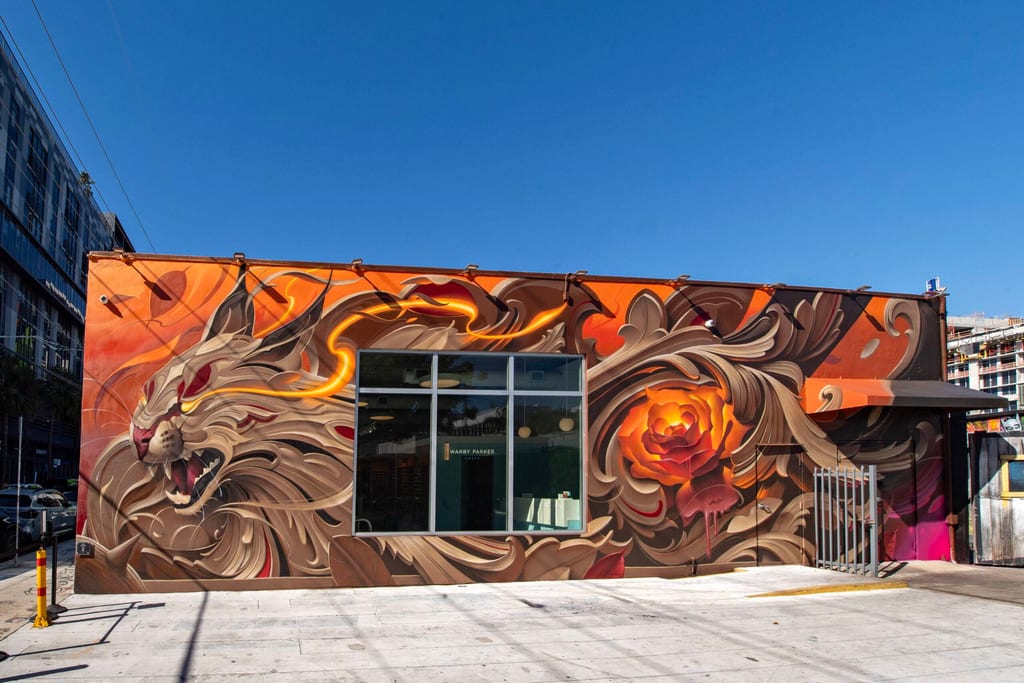 Bublegum mural at Wynwood Walls