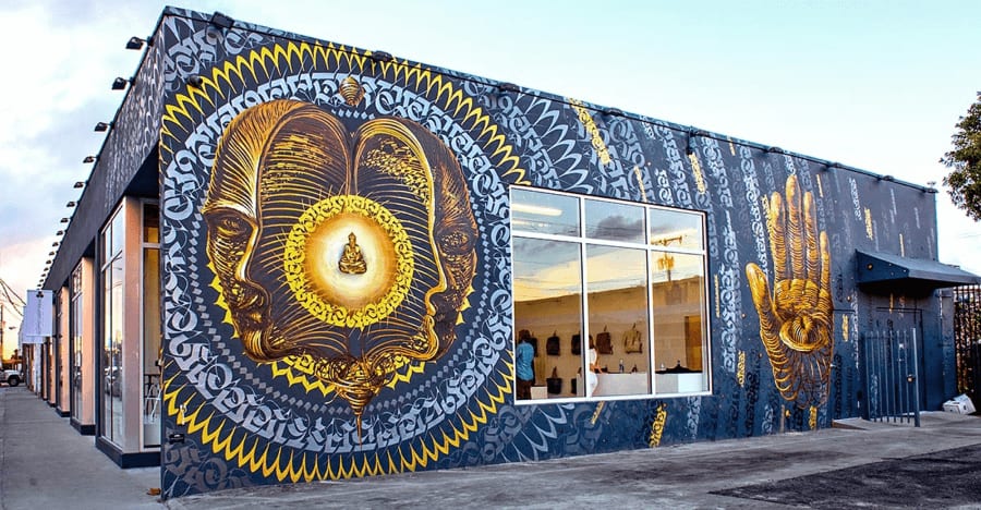 cryptik mural at Wynwood Walls