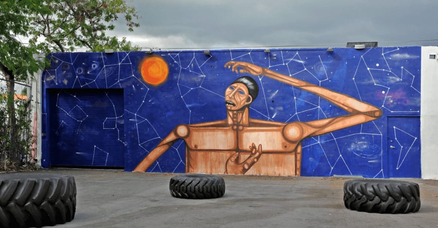 Date farmers mural at Wynwood Walls