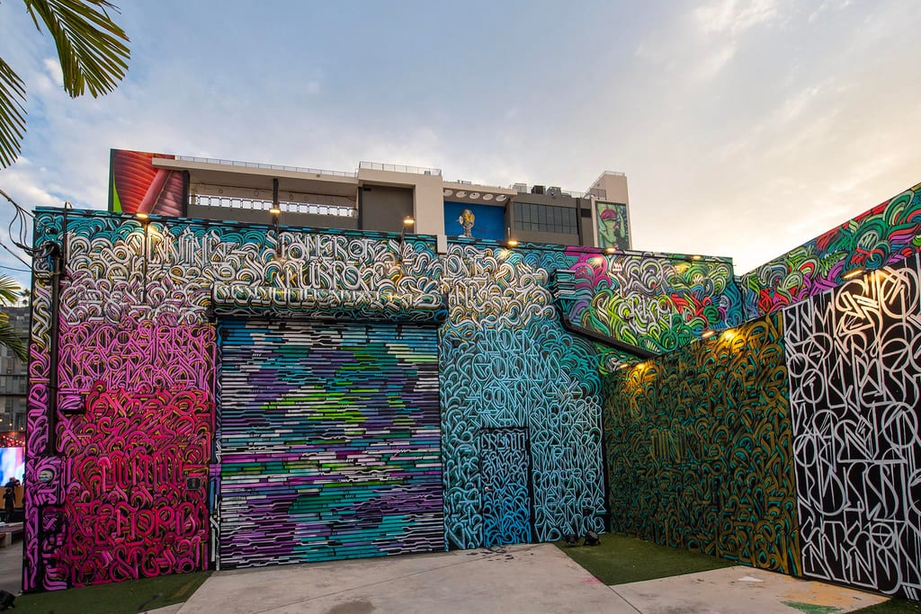 DEFER mural at Wynwood Walls
