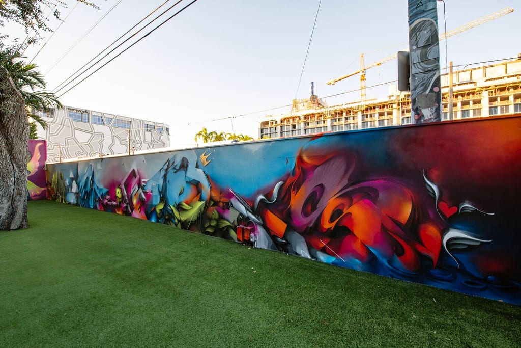 DOES mural at Wynwood Walls