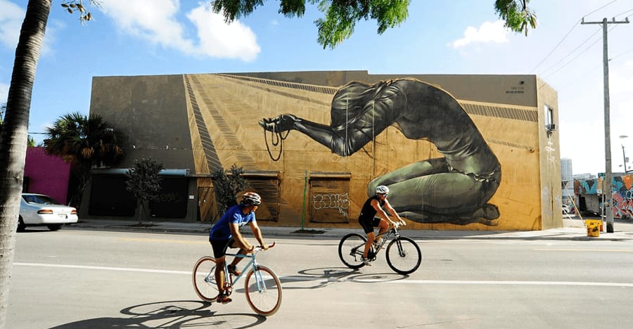 faith xlvii mural at Wynwood Walls