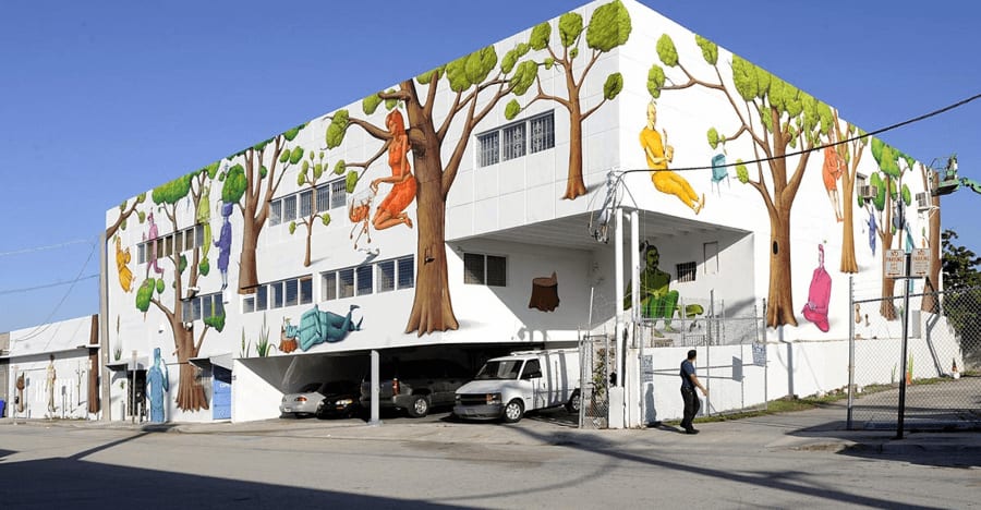 interesni kazki mural at Wynwood Walls