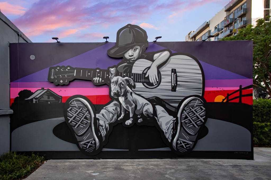 joe iurato mural at Wynwood Walls
