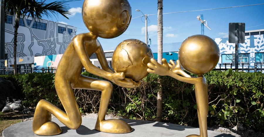 kai mural at Wynwood Walls