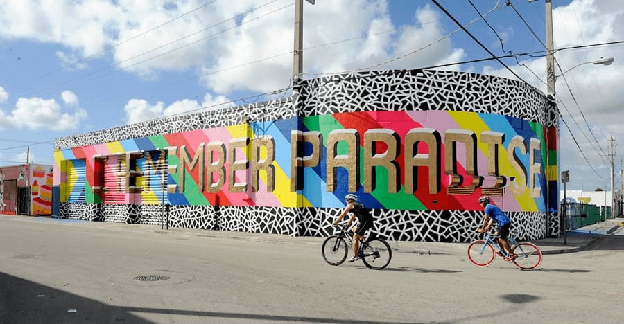 lakwena mural at Wynwood Walls