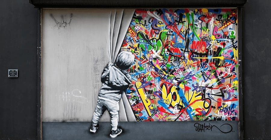 martin whatson mural at Wynwood Walls