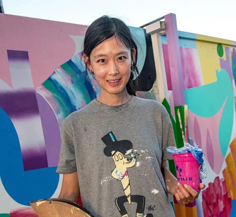 Portrait of Mina Hamada