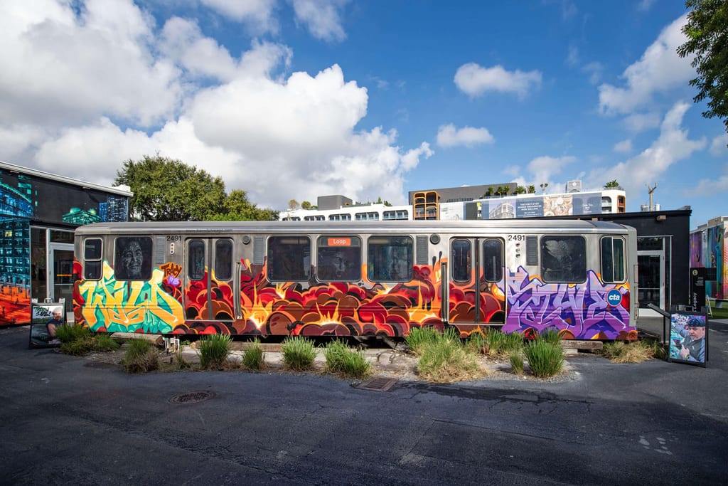 quake mural at Wynwood Walls