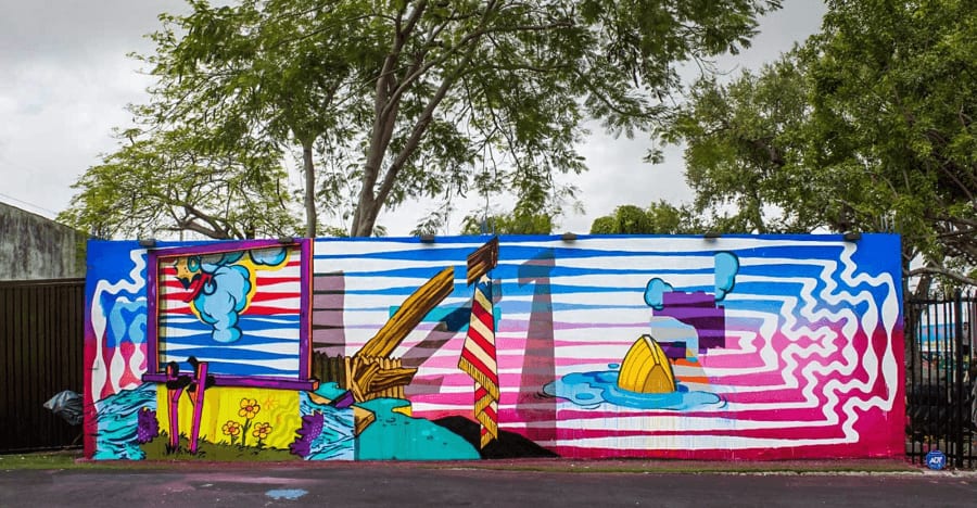 revok mural at Wynwood Walls